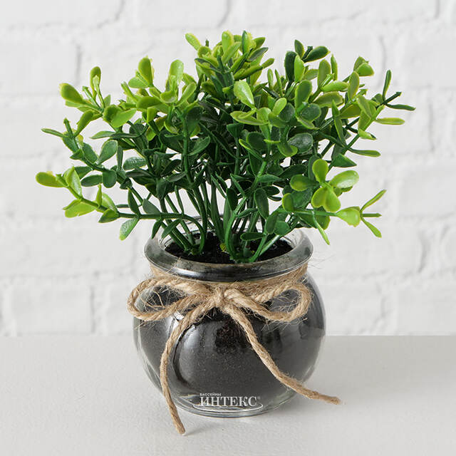 Искусственный цветок в горшке Succulent Bilbury 15 см Boltze