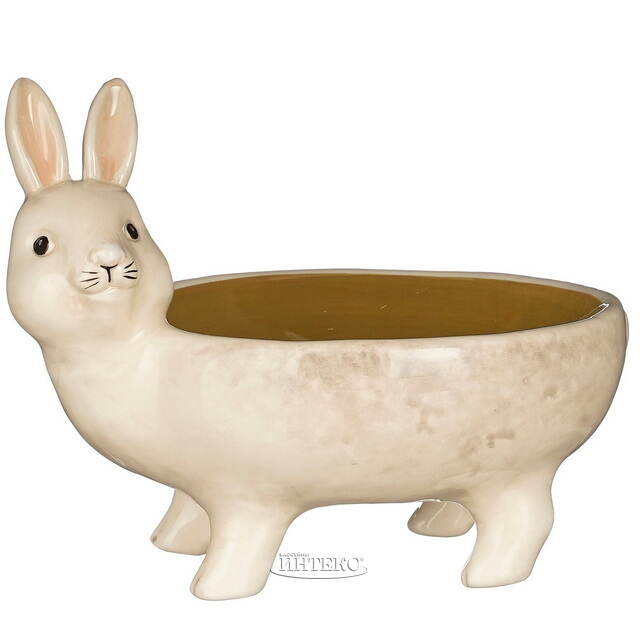 Конфетница Кролик Бани 18*14 см Edelman
