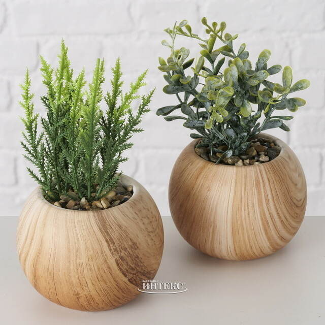 Искусственное растение в горшке Juniper-Vernon 18 см Boltze