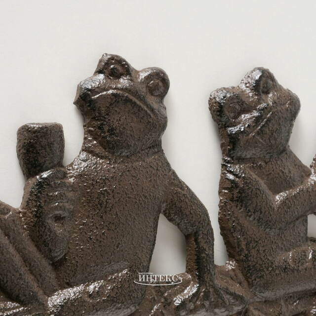 Настенная вешалка для одежды Resting Frogs 28*14 см Boltze