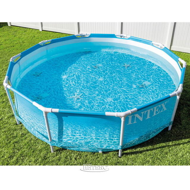 Каркасный бассейн 28206 Intex Metal Frame Beachside 305*76 см INTEX