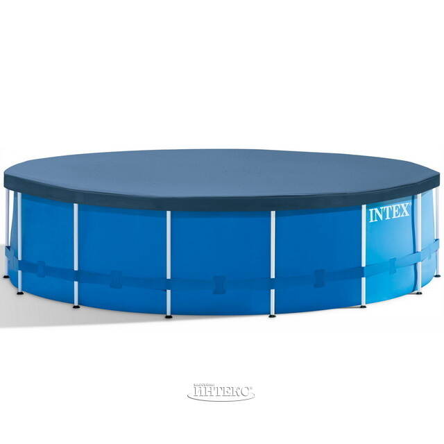 Каркасный бассейн 28242 Intex Metal Frame 457*122 см, фильтр-насос, аксессуары INTEX
