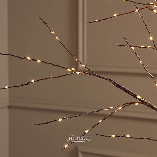 Светодиодное дерево Cunnington 210 см, 750 теплых белых микро LED ламп, IP44 Winter Deco