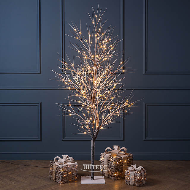 Светодиодное дерево Cuddesdon 170 см, 162 теплых белых LED ламп, IP44 Winter Deco