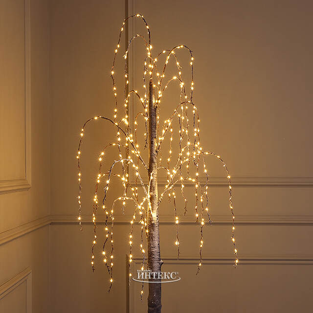 Светодиодное дерево Bellshill 180 см, 320 теплых белых LED ламп, IP44 Winter Deco