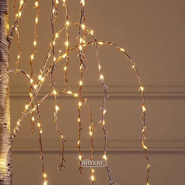 Светодиодное дерево Bellshill 180 см, 320 теплых белых LED ламп, IP44 Winter Deco