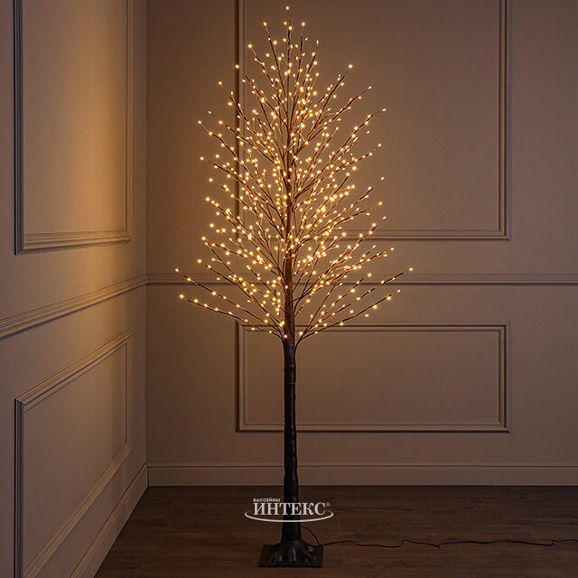 Светодиодное дерево Williton 180 см, 576 теплых белых LED ламп, IP44 Winter Deco