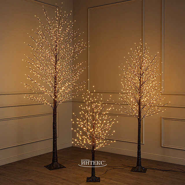 Светодиодное дерево Williton 180 см, 576 теплых белых LED ламп, IP44 Winter Deco