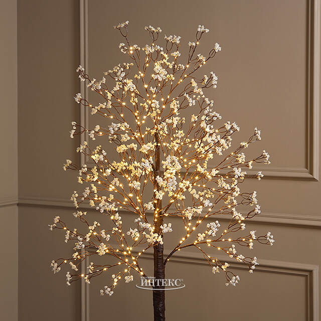 Светодиодное дерево Glenrothes 180 см, 400 теплых белых LED ламп, IP44 Winter Deco