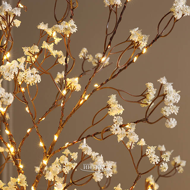 Светодиодное дерево Glenrothes 180 см, 400 теплых белых LED ламп, IP44 Winter Deco
