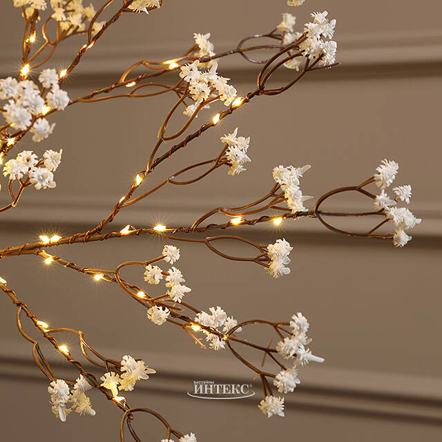 Светодиодное дерево Glenrothes 180 см, 400 теплых белых LED ламп, IP44 Winter Deco