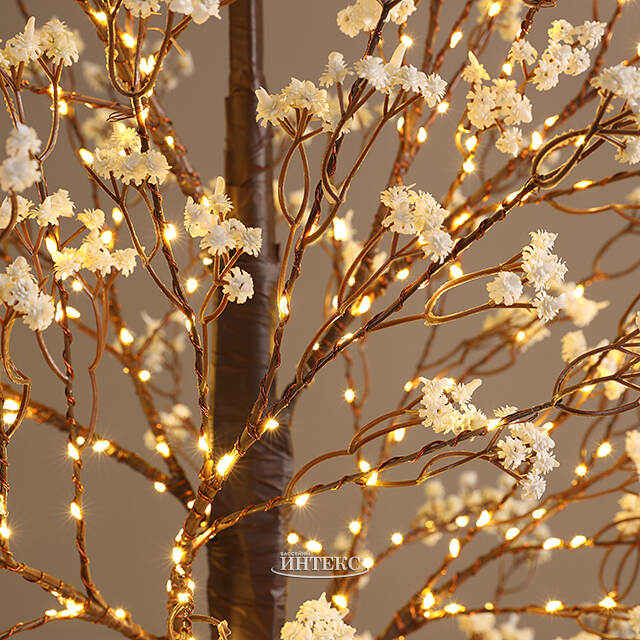Светодиодное дерево Glenrothes 210 см, 500 теплых белых LED ламп, IP44 Winter Deco
