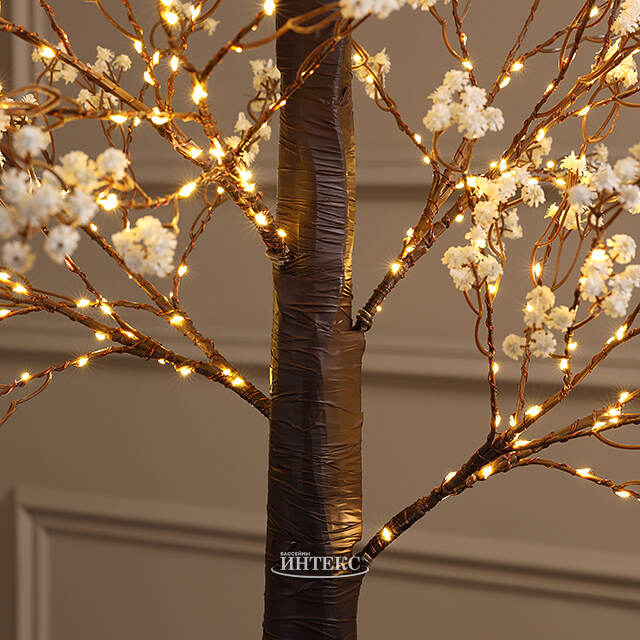 Светодиодное дерево Glenrothes 210 см, 500 теплых белых LED ламп, IP44 Winter Deco