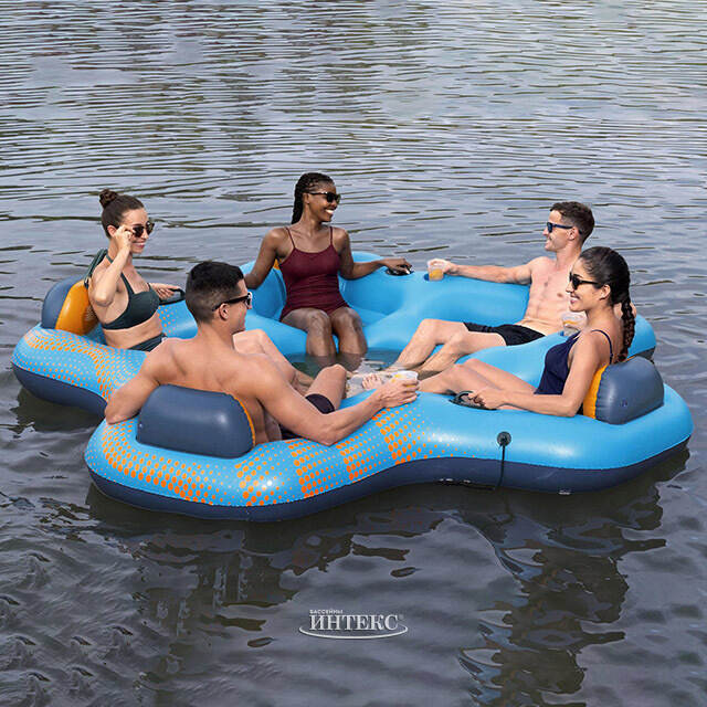 Надувной матрас-остров Day Drifter 279*269 см Bestway