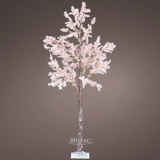 Светодиодное дерево Pink Cercis 180 см, 180 теплых белых микро LED ламп, IP44 Kaemingk