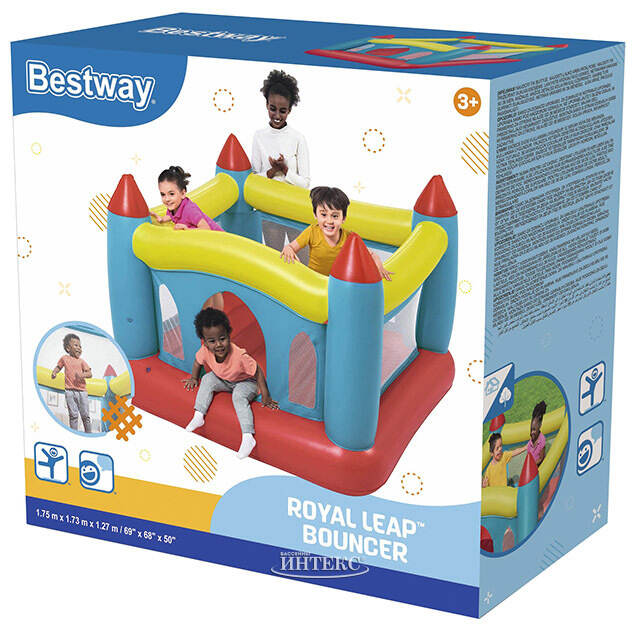 Детский надувной батут Royal Leap 175*127 см Bestway