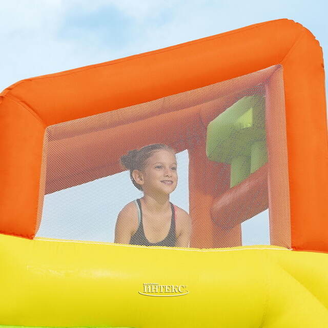 Водный игровой центр с горкой и стеной для скалолазания Mount Splashblast 435*286*267 см Bestway