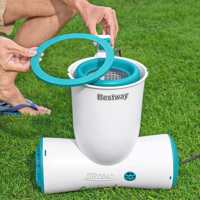 Скиммер с фильтром Bestway 58469 Skimatic (3974 л/ч) голубой Bestway