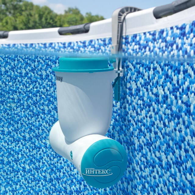 Скиммер с фильтром Bestway 58469 Skimatic (3974 л/ч) голубой Bestway