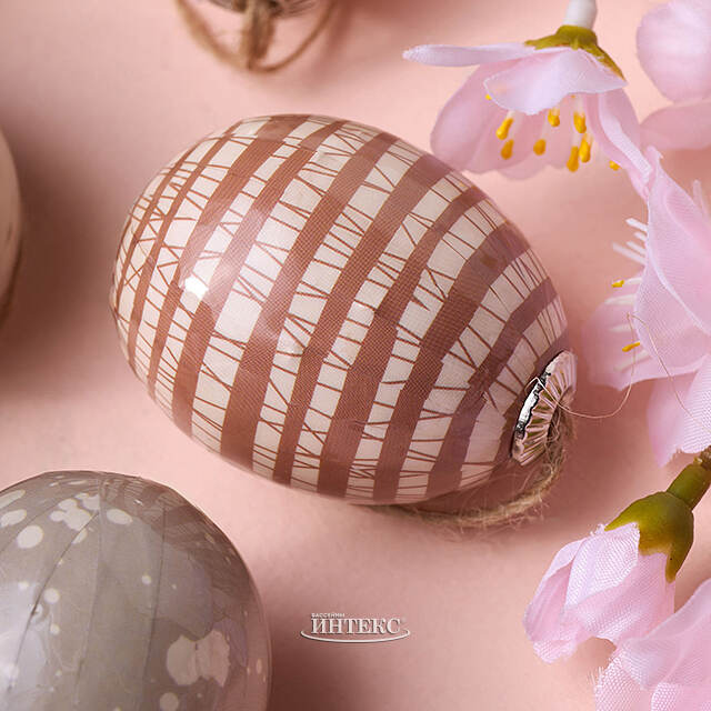 Пасхальные подвески Яйца - Good Easter 5 см, 8 шт Kaemingk