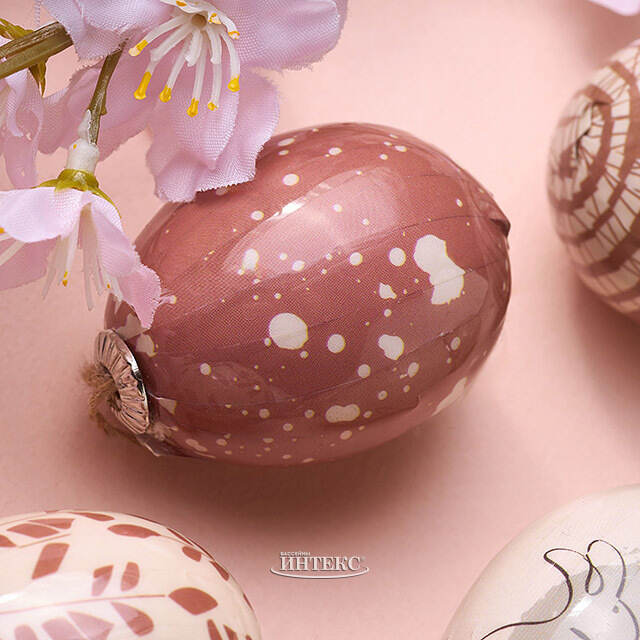 Пасхальные подвески Яйца - Good Easter 5 см, 8 шт Kaemingk