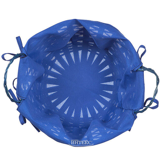 Декоративная корзина Simple 21*9 см синяя Koopman