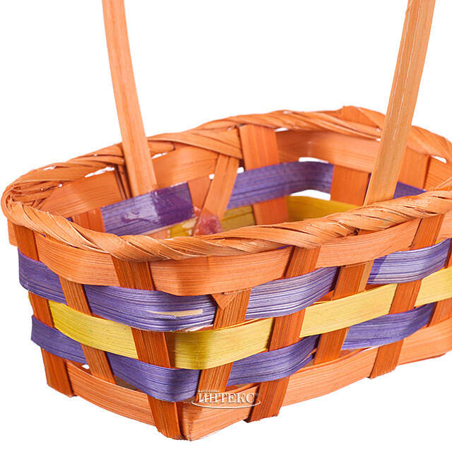 Декоративная корзина Blumbe 12*9 см оранжевая Koopman