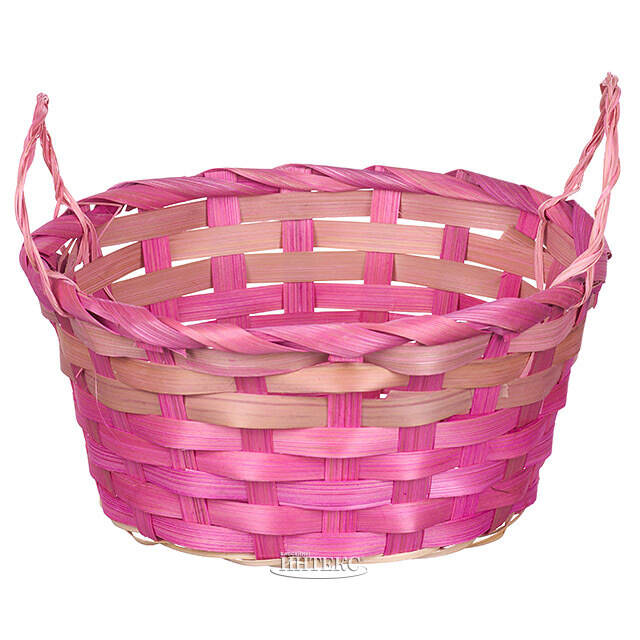 Декоративная корзина Bonni 17*9 см розовая Koopman