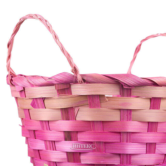 Декоративная корзина Bonni 17*9 см розовая Koopman