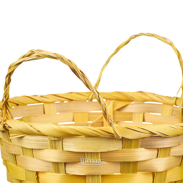 Декоративная корзина Bonni 17*9 см желтая Koopman