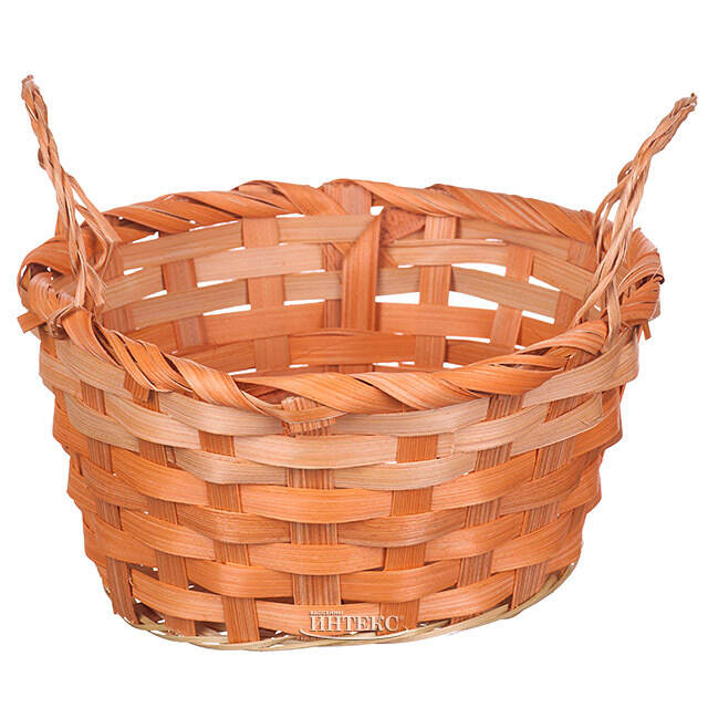 Декоративная корзина Bonni 17*9 см оранжевая Koopman
