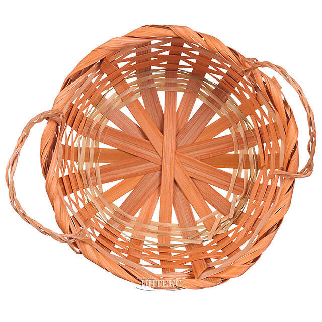 Декоративная корзина Bonni 17*9 см оранжевая Koopman