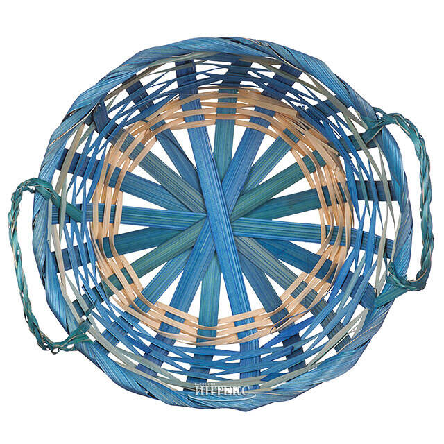Декоративная корзина Bonni 17*9 см синяя Koopman