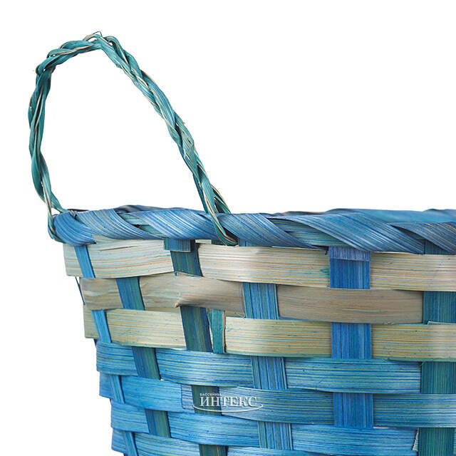 Декоративная корзина Bonni 17*9 см синяя Koopman