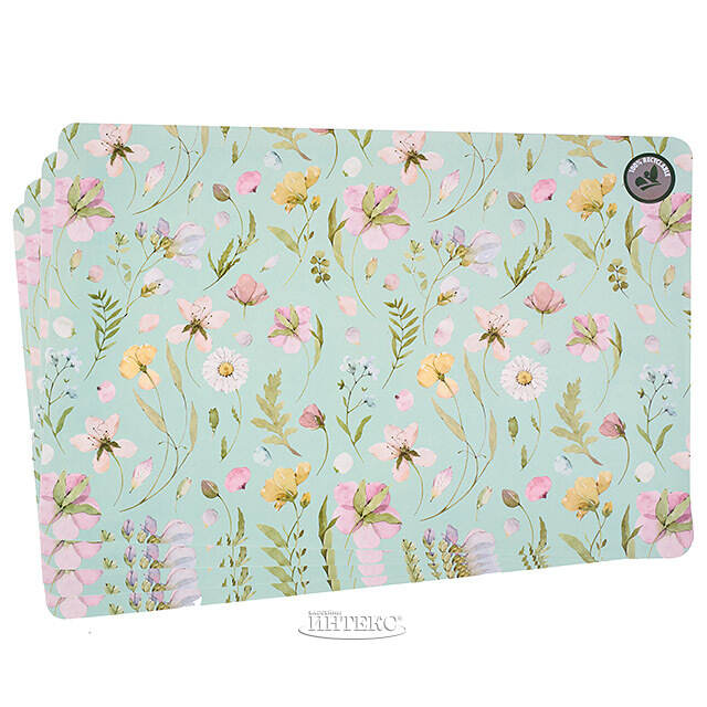 Набор плейсматов Gentle Garden 44*29 см зеленые, 4 шт Koopman