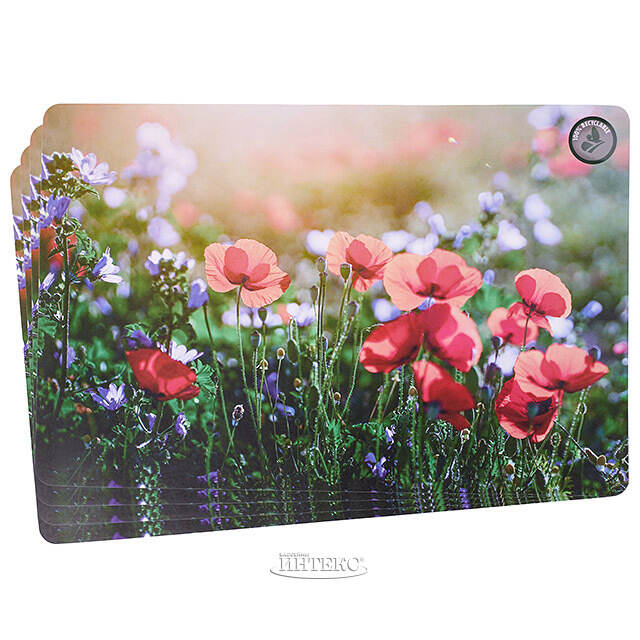 Набор плейсматов Meadow Flowers - Red Poppies 44*29 см, 4 шт Koopman