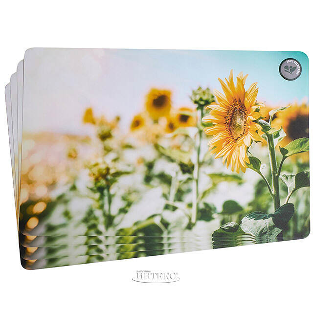 Набор плейсматов Meadow Flowers - Sunflowers 44*29 см, 4 шт Koopman