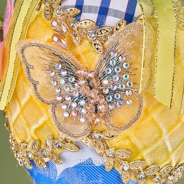 Коллекционная елочная игрушка Яйцо - Wings of Spring 13 см Mark Roberts