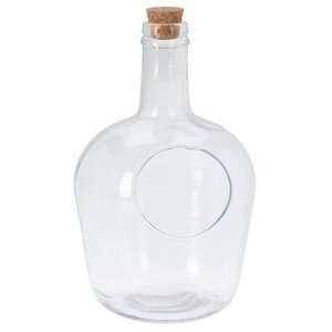 Декоративная бутылка-флорариум Neil 32*19 см (Koopman, Нидерланды). Артикул: 008000150