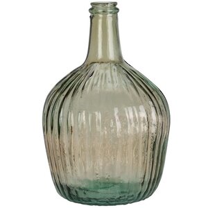 Стеклянная ваза-бутылка Marvin 31*19 см (Koopman, Нидерланды). Артикул: 040000580
