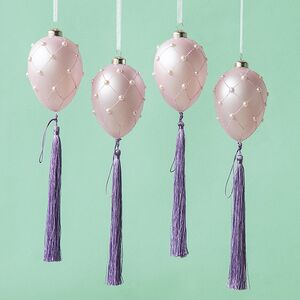 Набор пасхальных украшений Lavendo Eggs 11 см, 4 шт, подвеска