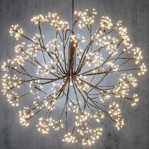 Светодиодное украшение Одуванчик Luminoso Bosque 50 см, 912 теплых белых LED ламп, таймер, IP44 (Edelman, Нидерланды). Артикул: 1167251