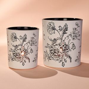 Набор стеклянных подсвечников De Fleurs: Peony 8-10 см, 2 шт Boltze фото 2