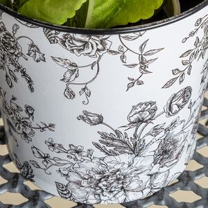 Подвесное кашпо-ведерко для балкона De Fleurs 24*19 см, металл Boltze фото 4