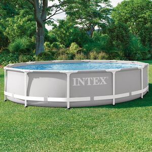 Каркасный бассейн 26710 Intex Prism Frame 366*76 см серый INTEX фото 3