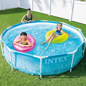 Каркасный бассейн 28206 Intex Metal Frame Beachside 305*76 см