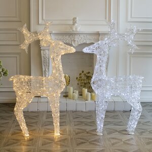 Светодиодный олень Арни 150 см, 220 теплых белых LED ламп, IP44 Winter Deco фото 4