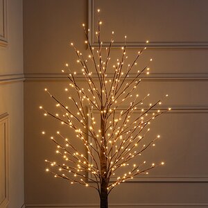 Светодиодное дерево Williton 120 см, 288 теплых белых LED ламп, IP44 Winter Deco фото 2