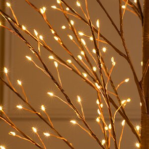 Светодиодное дерево Williton 180 см, 576 теплых белых LED ламп, IP44 Winter Deco фото 4