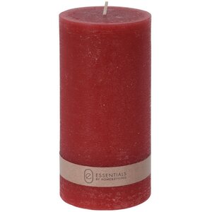 Декоративная свеча Рикардо 14*7 см красная (Koopman, Нидерланды). Артикул: 420007870